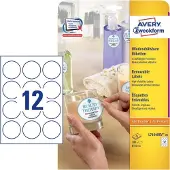 Avery Zweckform - round labels - 300 label(s) - 60 mm round