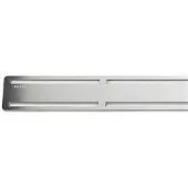 Unidrain ClassicLine-ritilä 600mm ruostumatonta terästä linjaviemäröintiin, harjattu pinta. Malli: Anniversario.
