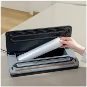 Taurus VAC 6000 -tyhjiöpakkauslaite, musta, ruostumaton teräs