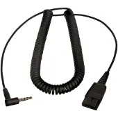 Jabra YOU'RE ON PC CORD - Kuulokkeiden kaapeli - mini jack (uros) to Pikairrotus malleihin BIZ 1500, 2300, 2400