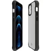Itskins ITFERONPUREIP1267BTR, iPhone 12 Pro Max, Black, Transparent