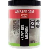 Amsterdam 020 Heavy gel medium matta - 1000ml