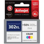 ActiveJet 302XL F6U67AE kolmivärinen mustekasetti, 21 ml