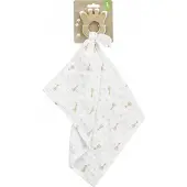 Sophie La Girafe Luonnonkuminen Hevea-purulelu + 100% Heveaa 100% Luomupuuvillaa 40x40 Cm