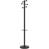 Unilux ACCESS, Lattialla seisova, Terästä, 6 koukku(a), musta, Akryylinitriilibutadieenistyreeni (ABS), 1750 mm (sowas)