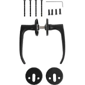 Home>it Door Handle With L-handle Matte Black