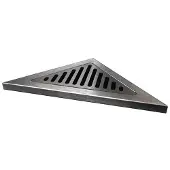 Unidrain ClassicLine Column soap shelf, corner