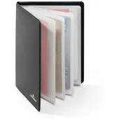 Durable 230958, 8 korttia, Musta, 54 x 86 mm, 75 mm, 102 mm