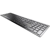 Cherry KW 9100 SLIM Keyboard RF Wireless + Bluetooth AZERTY Keyboard French Black