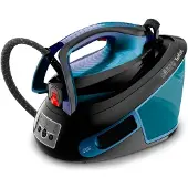 Tefal Express Vision SV8151E0 -höyrysilityskeskus, 2800 W, 7 bar, 1,8 l, sininen/musta
