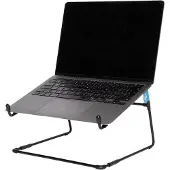 R-Go Tools Laptopstandaard R-Go Steel Office, geschikt voor 10-22 inch, zwart, Musta, Terästä, 25,4 cm (10"), 55,9 cm (22"), 5 kg, 270 mm (RGOSC020BL)