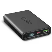 SBS TEBB10000LCDEVOPD20K, 10000 mAh, Lithium Polymer (LiPo), 20 W, Black