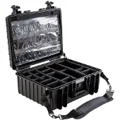 B&W Outdoor Case 6000 with medical emergency kit black