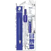 Staedtler Koulukompassi yleissovittimella grafiiteille SB 550 60BK