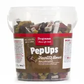Dogman Pep Ups Hearts o Bones mix500g