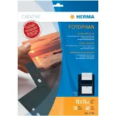 Herma 7786, 100 x 150 mm, Musta, Läpinäkyvä, Polypropeeni (PP), Muotokuva, 230 mm, 310 mm