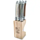 Laguiole -Grillknive Sæt Med 6 - Multi/patterned - L11CM