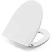 Pressalit 624 toiletseat with lift-off top mounted Valkoinen