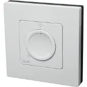 Danfoss IconTM WD, drejeknap - IconTM WD, trådløs gulvvarmetermostat med drejeknap
