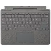 Microsoft Surface Pro -näppäimistö ja kynän säilytyspaikka, platina