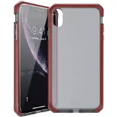 Itskins SUPREME FROST cover til iPhone XR&reg;. R&oslash;d og sort