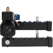 Wavin Midishunt 2 piiri ,Eristetty, Grundfos UPM3Hybrid 15-70 pumpulla