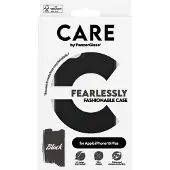 PanzerGlass iPhone 15 Plus Fearlessly Fashioned -suojakuori, musta