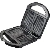 Adler AD 3069 Voileipägrilli, 2 viipaletta, 750 W, Musta