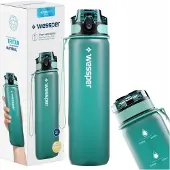 Wessper BUTELKA Z MIARKĄ NA WODĘ TRITAN 1L POD CHOINKĘ