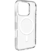 Puro Silicone case Lite Mag MagSafe for iPhone 16 Pro - transparent