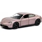 Daffi Porsche Taycan Turbo S 2020 vaaleanpunainen värillinen