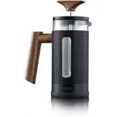 Graef - Pressopannu MFP22 350 ml Musta/Puu