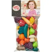 Ecoiffier 100% Chef Play Food Vegetables 40pcs.