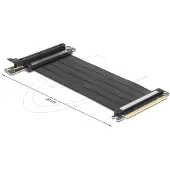 DeLOCK 81509, PCIe, PCIe, Mies, Musta, 0,3 m, 1 kpl