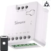 Sonoff MINI-D Smart WiFi Matter Switch (AC/DC 12-48V, dry contact)