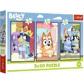 Trefl Bluey Family Palapelit 3x50 Palaa