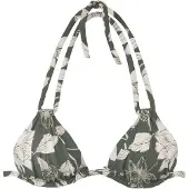 s.Oliver Bikinitoppi 'LM' beige / vihreä