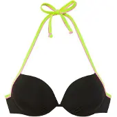 Buffalo Bikinitoppi omena / fuksia / musta