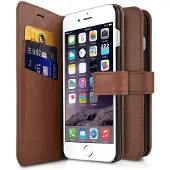 Itskins AP67-BOOKC-BROW, Tegnebogsetui, Apple, iPhone 6s, 11,9 cm (4.7), ruskea