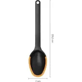 Fiskars Functional Form -silikonilusikka 29 cm Musta