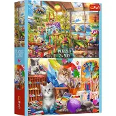 Trefl The Art of Painting 2x500p palapelisetti