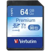Verbatim – Flash-minneskort - 64 GB - SDXC - UHS Class 1 (44024)