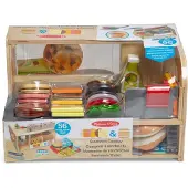 Spin Master Lelusetti - Sandwich Levy - 56 Osaa - - OneSize - Leikkiruoat