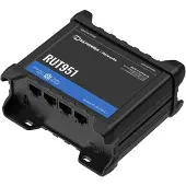 Teltonika RUT951 -reititin, Wi-Fi 4, 4G, PoE, musta