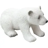 MOJO Wildlife Sitting Polar Bear Cub - 387021