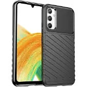 Hurtel Thunder Case case for Samsung Galaxy A34 5G silicone armored case blue