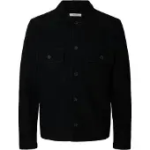 Selected Slmnealy Ls Knit Workwear Cardigan Noos - Black - L