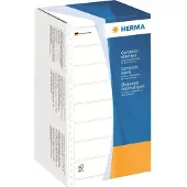 Herma 8293, Valkoinen, Itse kiinnittyvä tulostintarra, Selluloosa, Paperi, Pistematriisi, Matta, FSC Mix