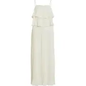Vila Vichiffan Singlet Pleat Dress - Noos/Dc - White - 36