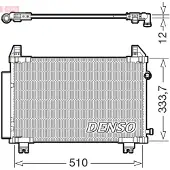 Denso Lauhdutin, ilmastointilaite DCN50062